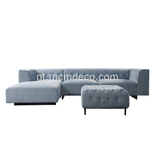 Marlon moderno sofá secional para sala de estar